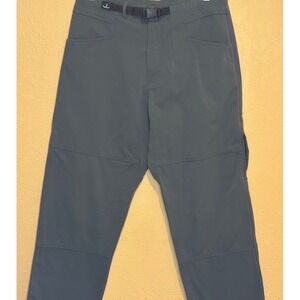 Prana Pants Men's Medium Slate‎ Blue and Dark Green Color block Pants